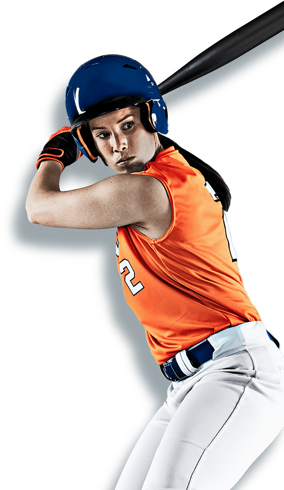 Softball Batter Png (750x1194), Png Download