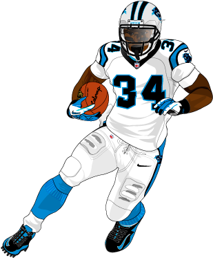 Football Players Drawings - Drawings Of Football Players (324x432), Png Download