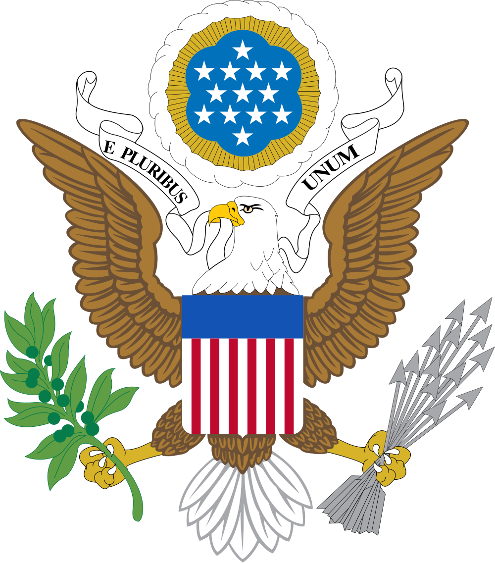 Usa Coat Of Arms Png (1000x1137), Png Download