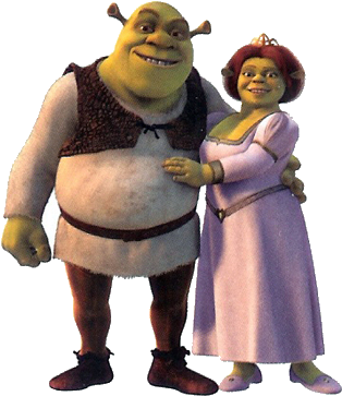 Madagascar And Shrek - Shrek 2 Movie Storybook; Nook Book; Author - Zuuka (450x447), Png Download
