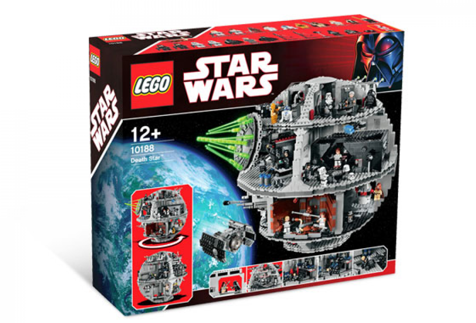 Lego Star Wars Death Star - 10188 - Lego Star Wars (980x980), Png Download