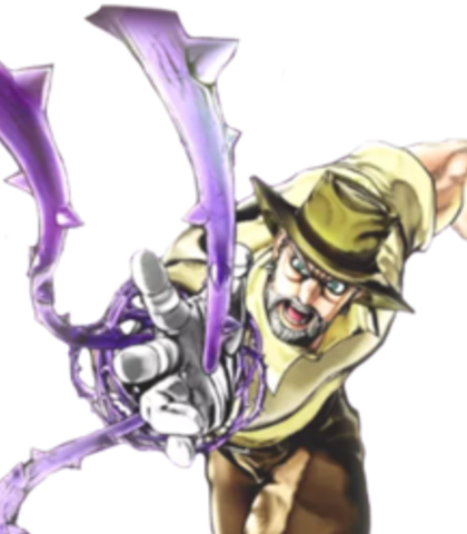 Middleage - Old Joseph Joestar Eoh (420x480), Png Download