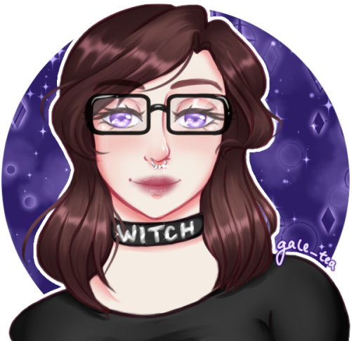 Gale @gale Tea - Cartoon (500x500), Png Download