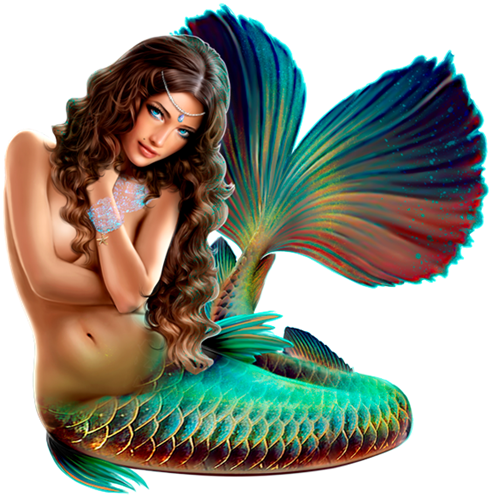 Share This Image - Tubes Sirène Png (600x494), Png Download