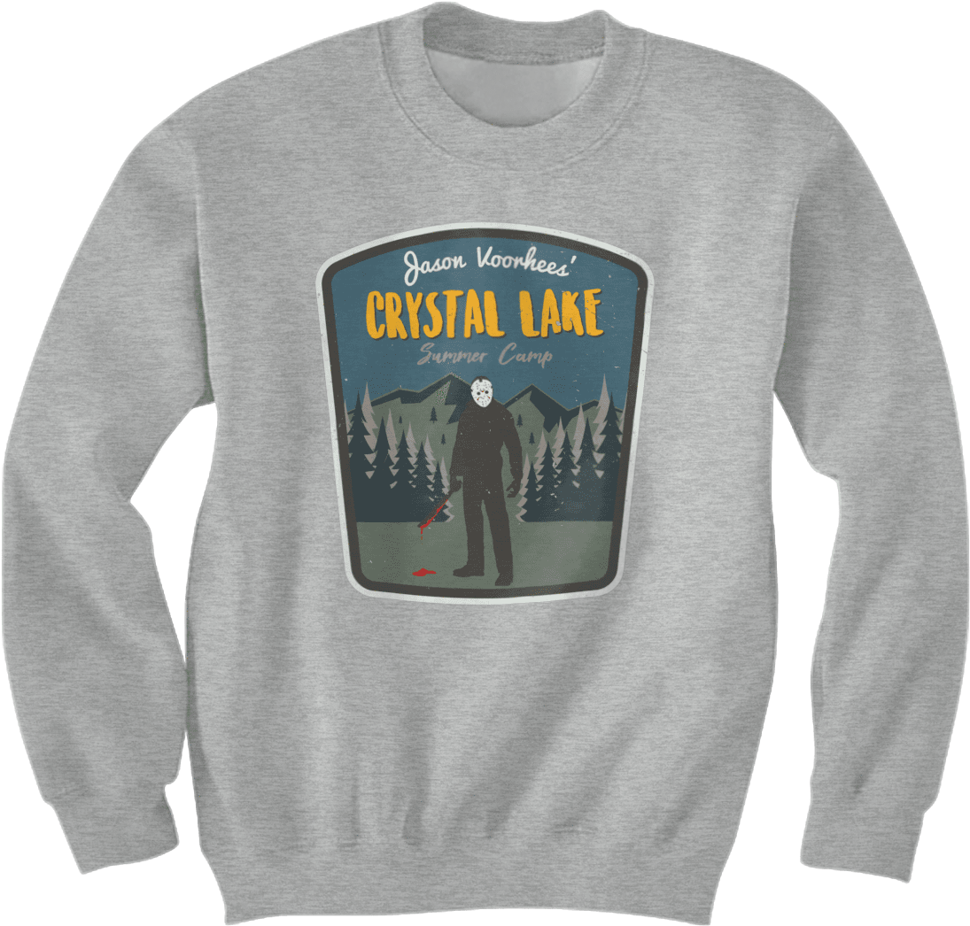 Jason Voorhees' Crystal Lake Summer Camp - Drink Like A Gallagher (1200x1200), Png Download
