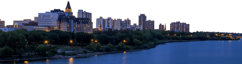 Best Saskatoon City Skyline Png - Saskatoon (850x225), Png Download