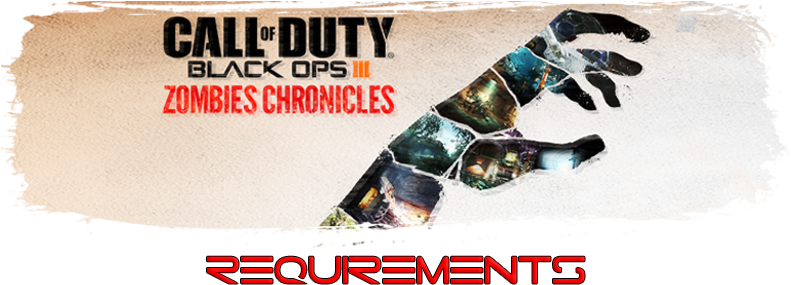 Codbo3 Zc Req - Giant Call Of Duty Black Ops 3 Zombies Chronicles (790x356), Png Download