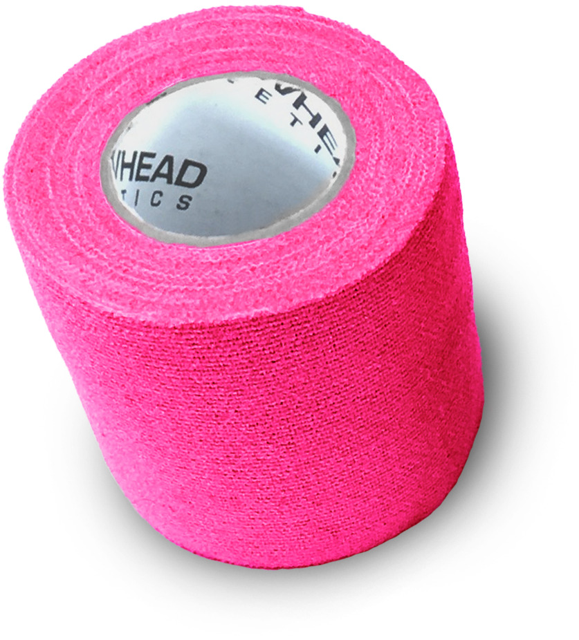 Athletic Tape, Thin Flex Pink Stretch And Tear Athletic Strap Free