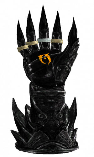 Daedricrelic - Skyrim Daedric Glove (300x502), Png Download