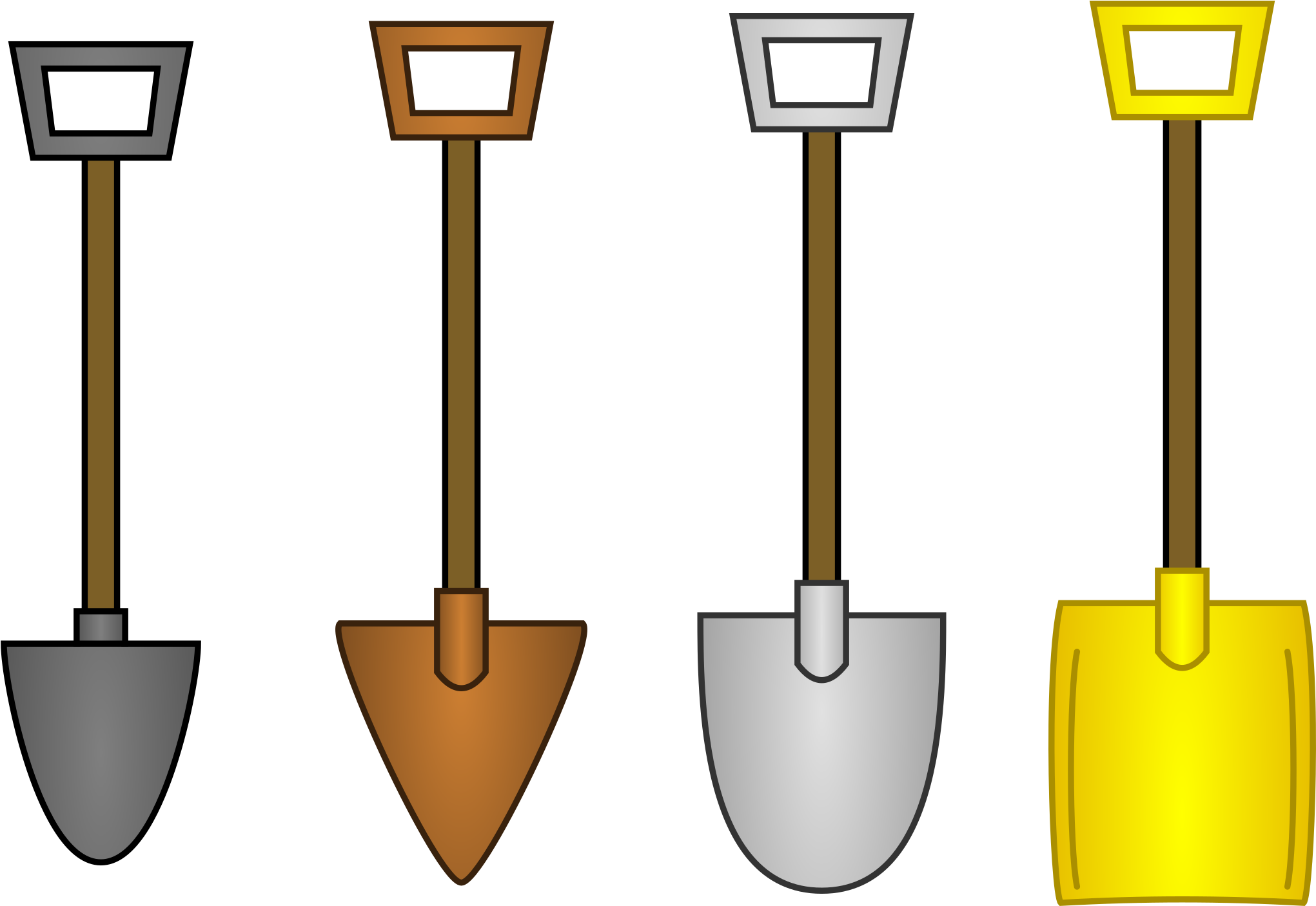 Magic Shovels - Gardening (2236x1512), Png Download