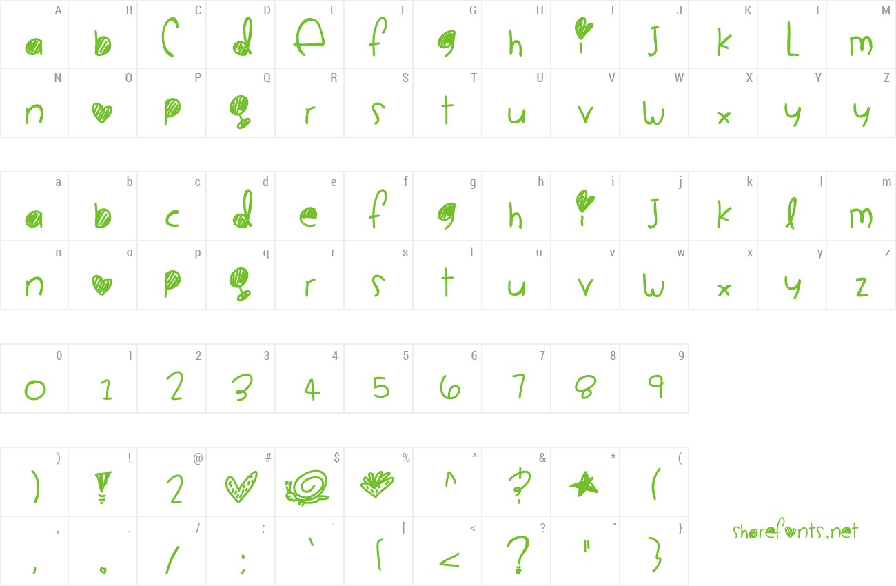 Font Cookie Monster Preview - Number (1300x850), Png Download