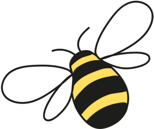 Bee - Honeybee (394x394), Png Download