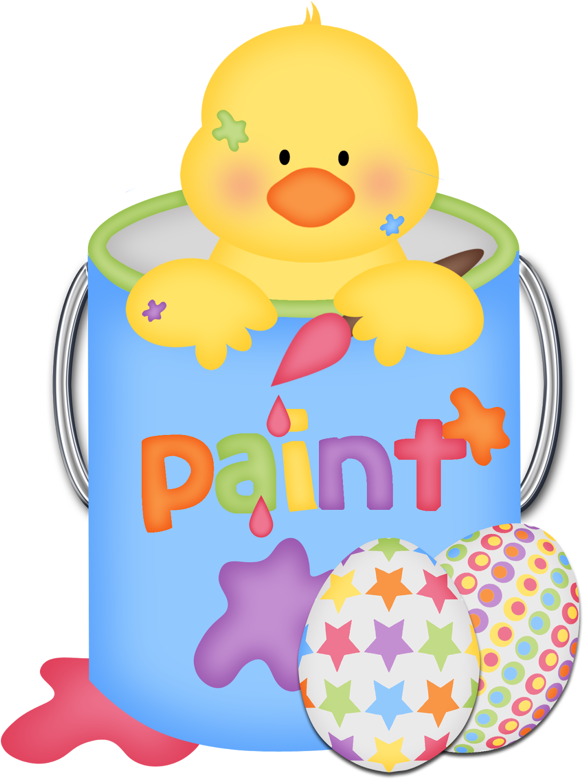 Happy Easter Png Pascua 2015 - Pascua Pollito Png (1178x1600), Png Download