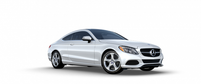 2017 Mercedes Benz C Class Polar White - 2016 Mercedes Benz C Class C300 4matic (700x292), Png Download