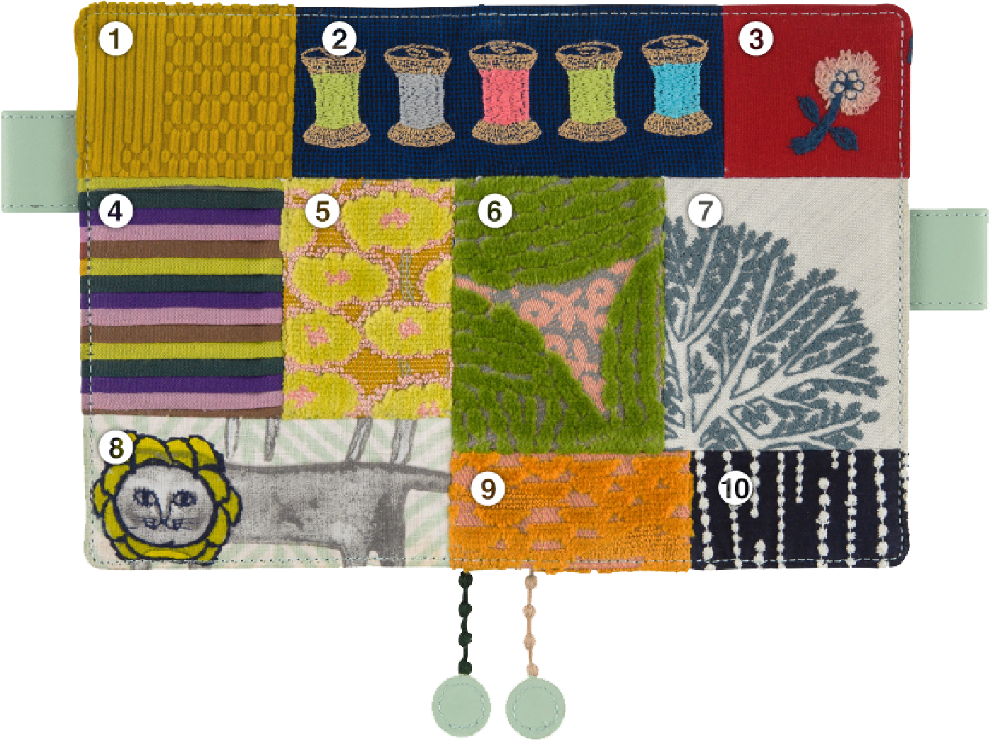 Land Puzzle - Patchwork (1500x1110), Png Download