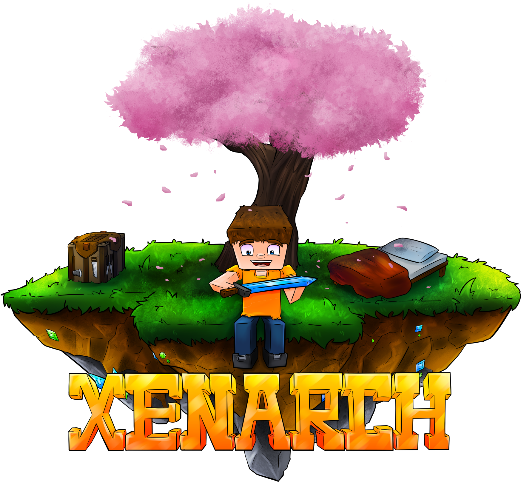 Drawn Minecraft Drawn Logo - Internet Forum (2000x2000), Png Download