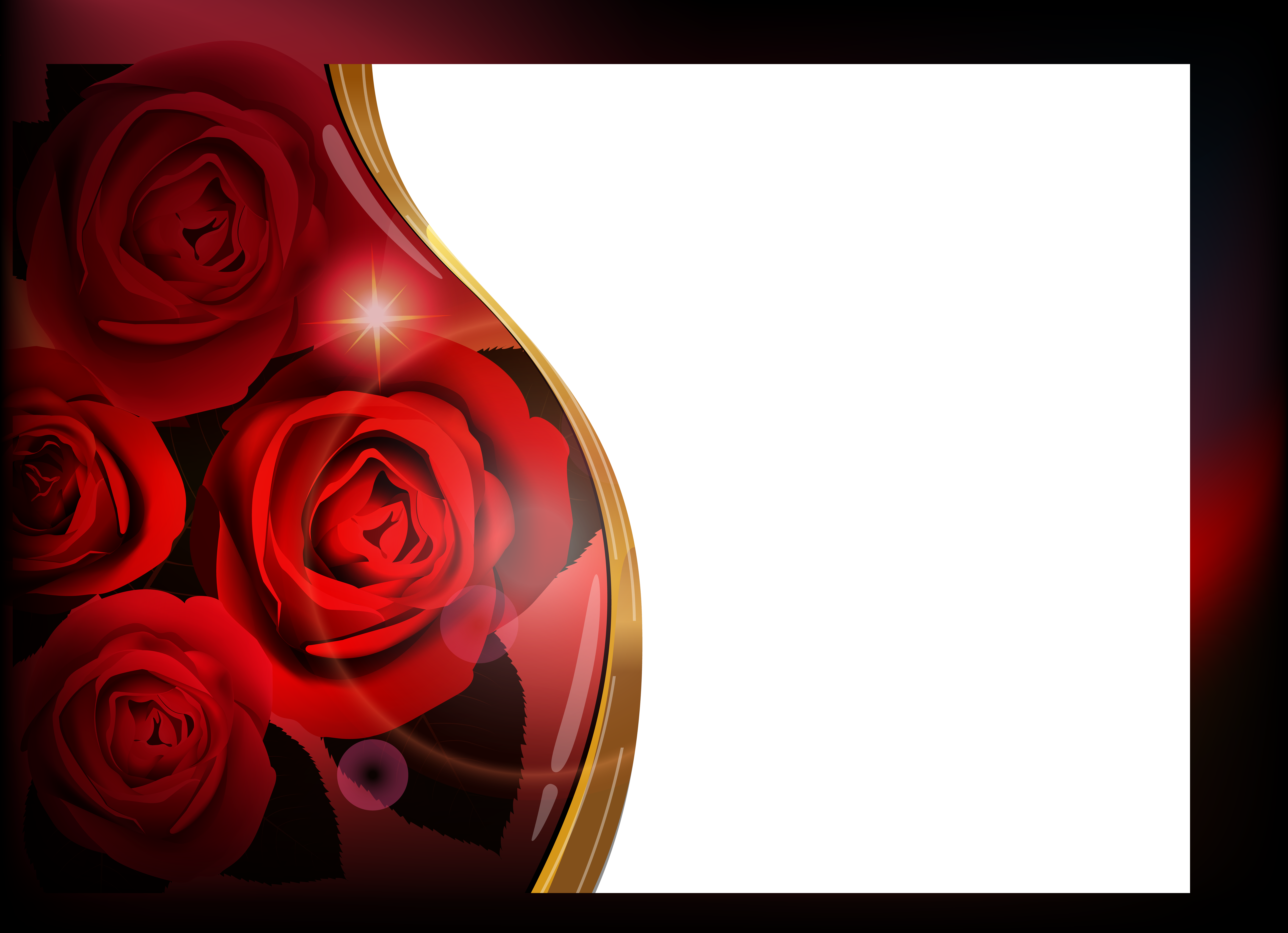 Love Rose Png (8192x5934), Png Download