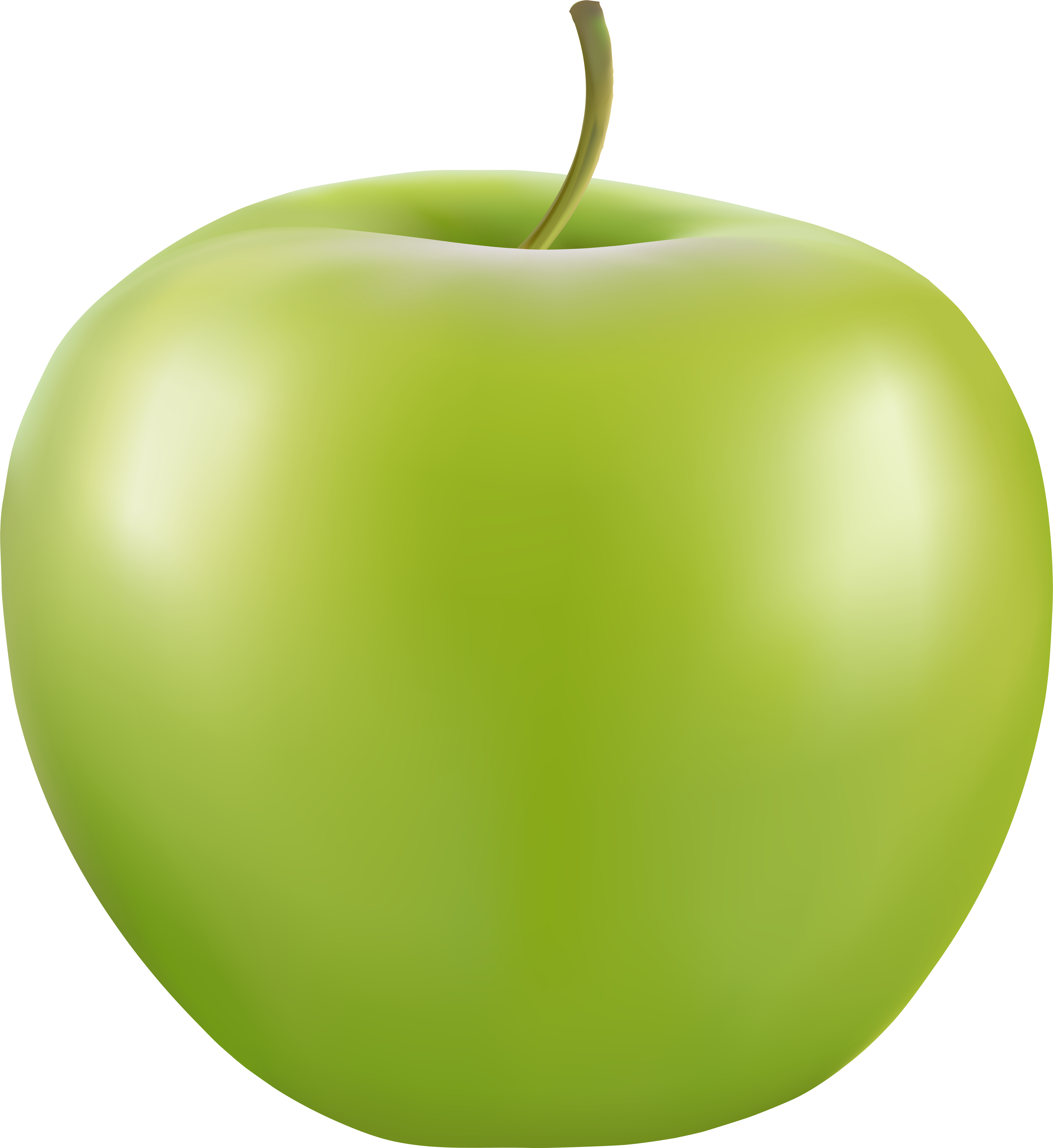 Free Clipart For Apple (7335x8000), Png Download
