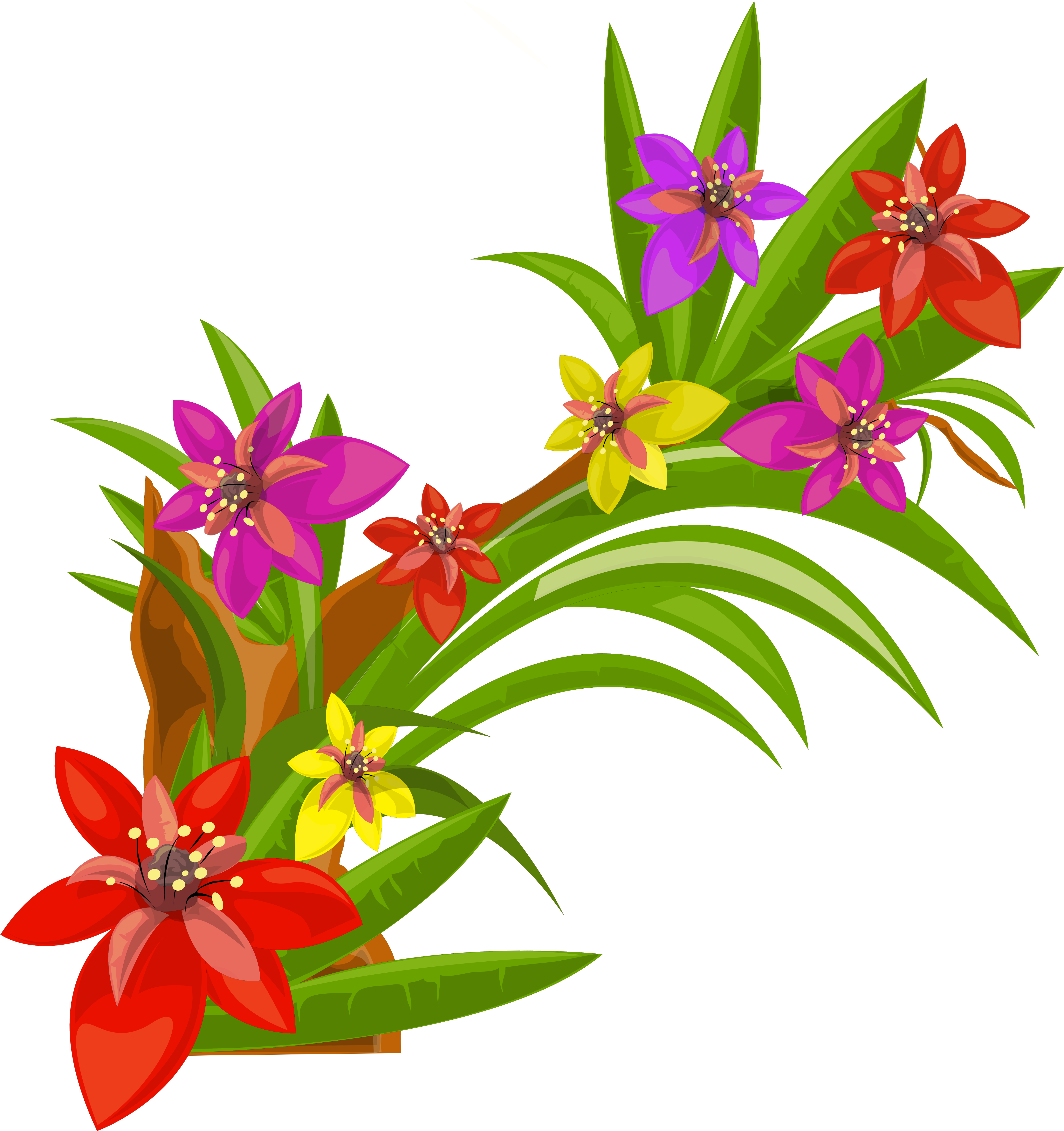 Png Format Images Of Flowers (5794x5968), Png Download