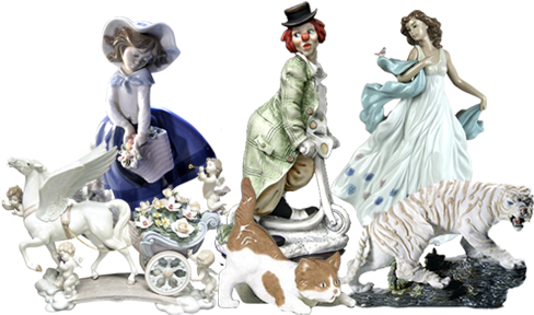 A Bit Of Lladro History - Lladro Lladro Figurines With Box Bx314 (500x380), Png Download