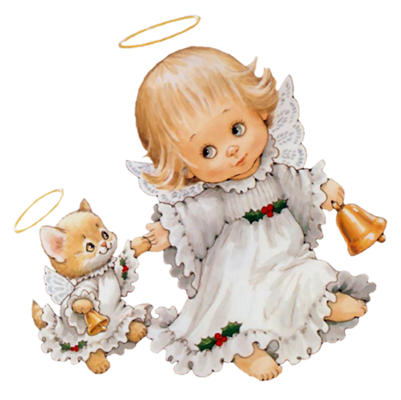 Tubes Rm Anges De Noël - Baby Angel Image Png (800x798), Png Download