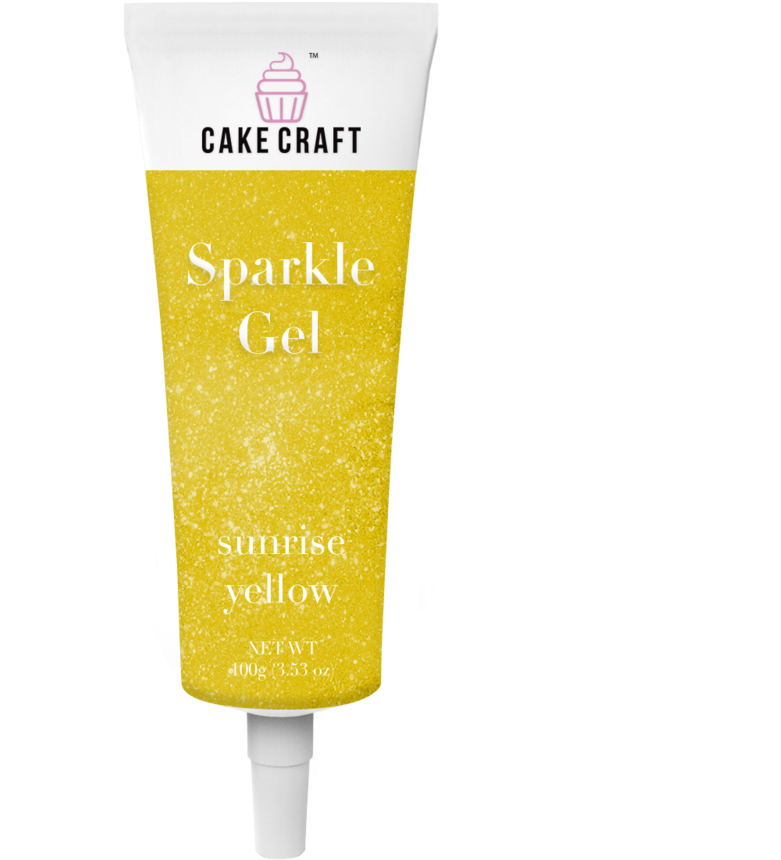 Sunrise Yellow Sparkle Gel (1000x1334), Png Download