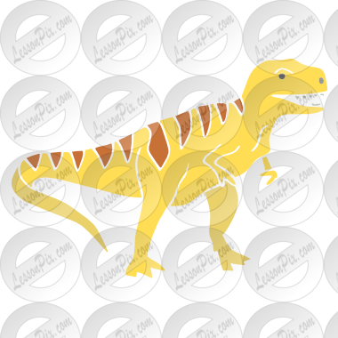 T Rex Clipart Stencil - Tyrannosaurus (380x380), Png Download