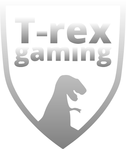 T-rex Gaming - Video Game (414x489), Png Download