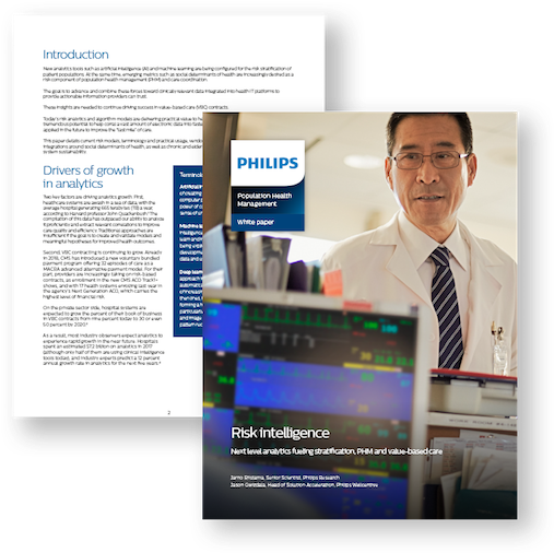 Common Risk Models And Terminology - Wellcentive (800x551), Png Download