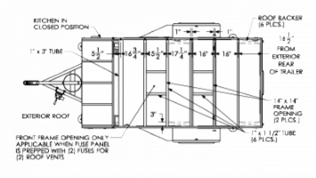 2018 Flyer Pursue Fp5x10 - Floor Plan (640x361), Png Download