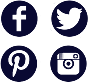 Redes Sociales Icon Png - Facebook Twitter Instagram Youtube Logo (352x347), Png Download