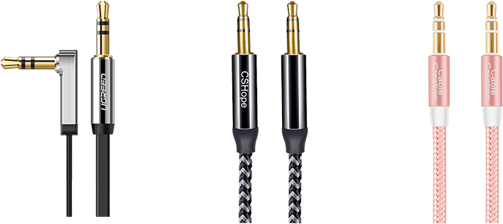 Quadcopter Reviews Best Aux Cables - Aux Cord Transparent (800x325), Png Download