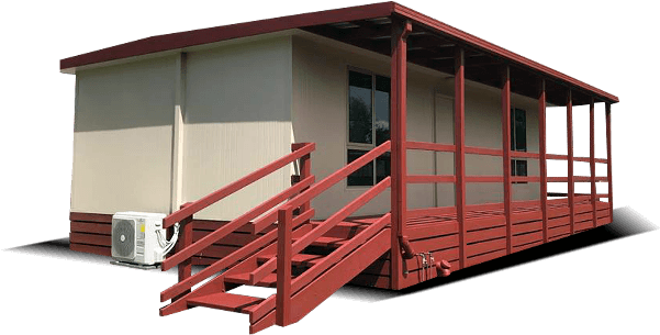 Granny Flate Img - Granny Flat Exterior (604x344), Png Download