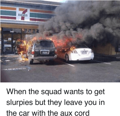 Cars, Mixtapes, And Squad - You Want To Fight Isis But (400x407), Png Download