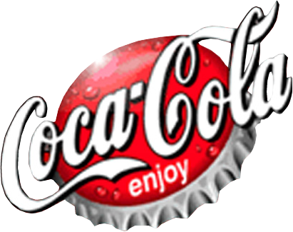 Multinational Companies Coca Cola (411x325), Png Download