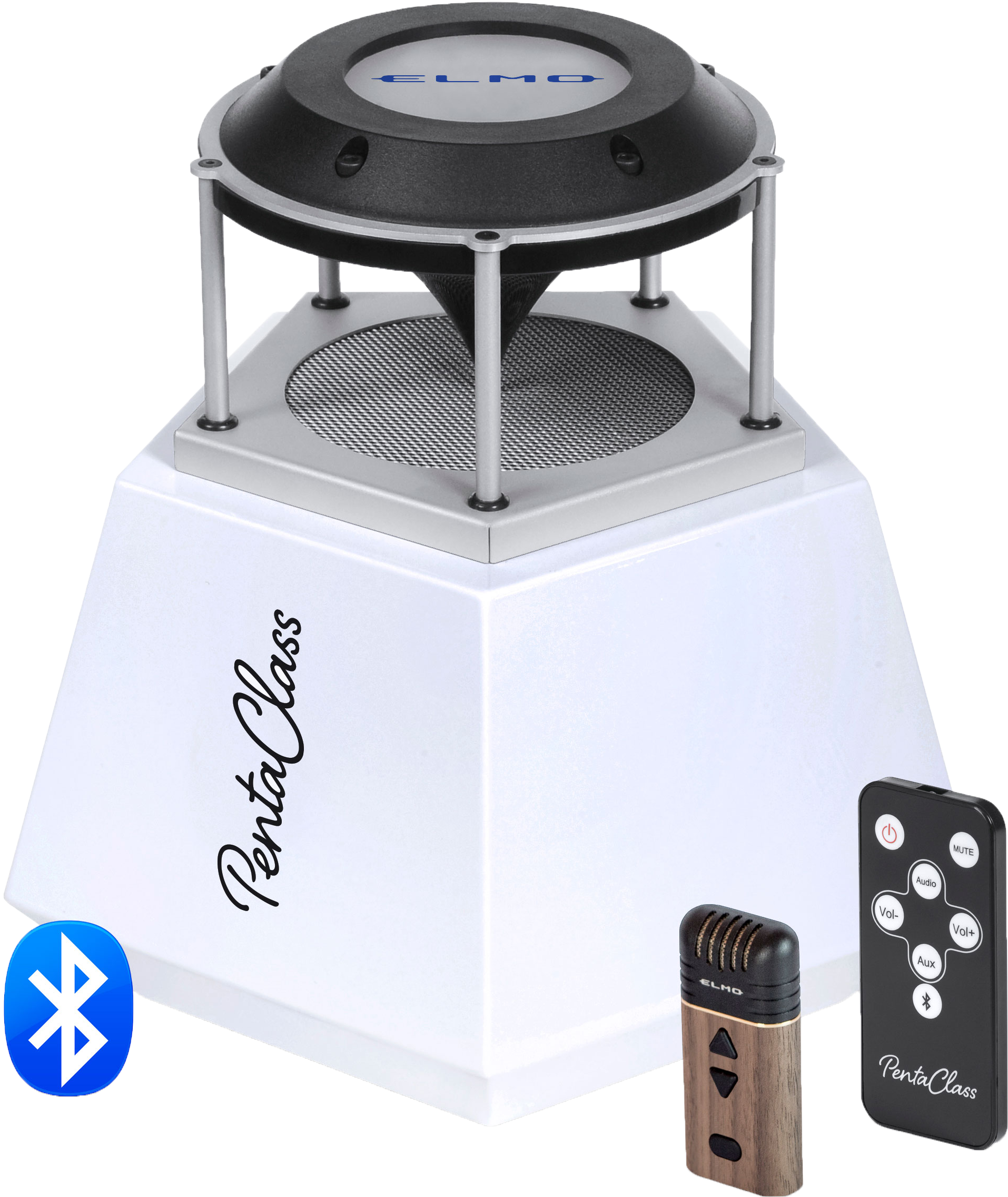 Pentaclass Abm - Elmo Pentaclass Abm Omnidirectional Bluetooth Speaker (4000x2750), Png Download