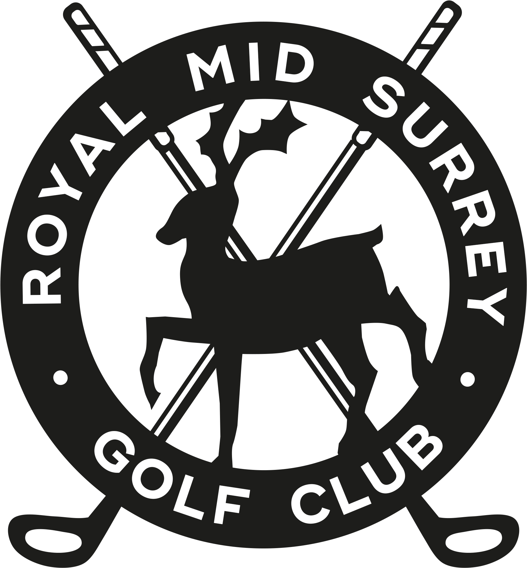 Royal M - Royal Mid-surrey Golf Club (2480x2480), Png Download