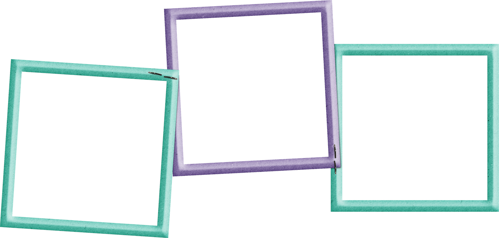 Anuncios - Collage Photo Frame Png (1600x765), Png Download