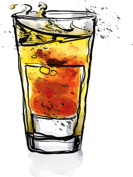 Jägerbomb - Jager Bomb Png (614x1240), Png Download