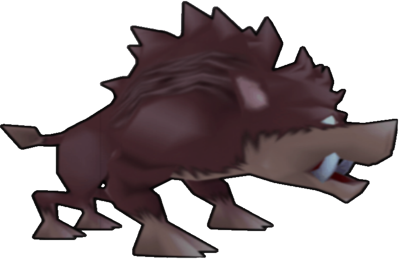 Boar - Crash Bandicoot Wild Boar (800x519), Png Download