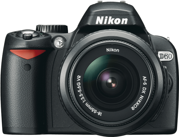 D60 - Nikon D60 (700x595), Png Download