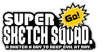 Super Sketch Squad - New Super Mario Bros (600x221), Png Download