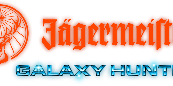 Jägermeister Galaxy Hunter - Jägermeister (672x365), Png Download