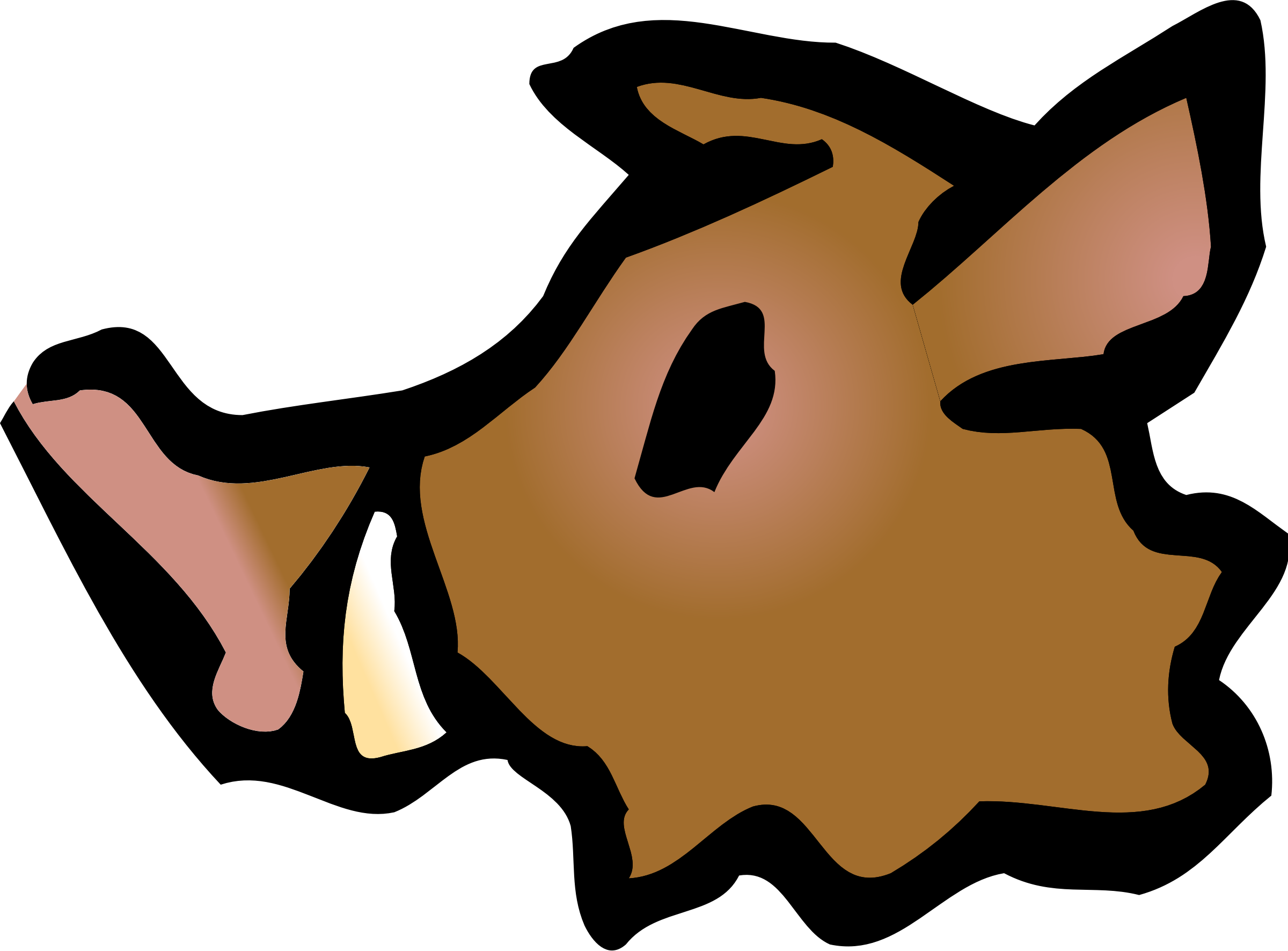 This Free Icons Png Design Of Boar Icon (2400x1772), Png Download