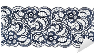 Lace Trim Ribbon Over White - Lace Wedding Invitations (400x400), Png Download