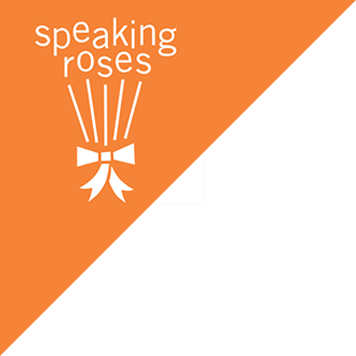 Half Dozen Single Wrapped Peach Roses - Speaking Roses (356x356), Png Download