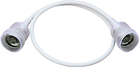 Antenna Pigtails N Male To N Male Connectors - Electrical Connector (650x650), Png Download