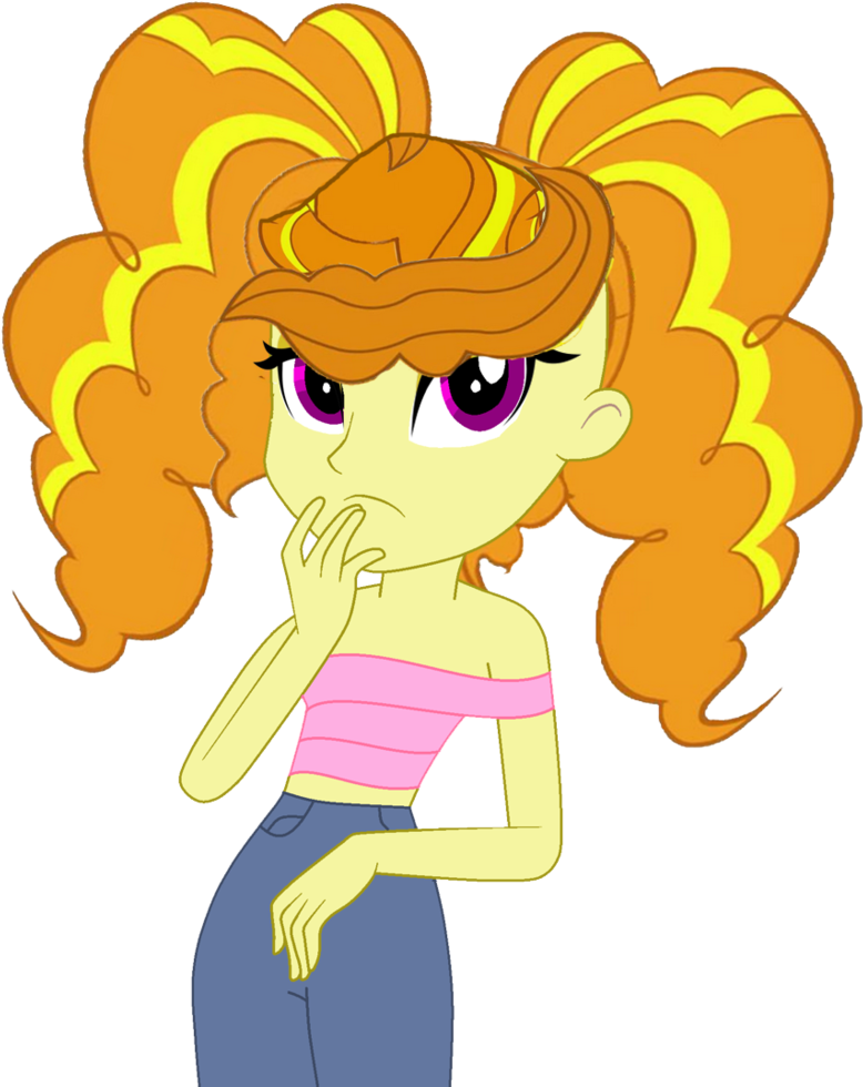 Adagio Dazzle, Adoragio, Alternate Hairstyle, Artist - Mlp Adagio Dazzle New Look (810x986), Png Download