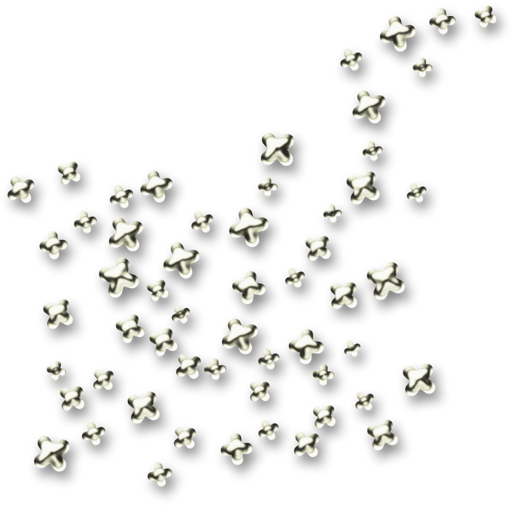Cristales En Formas Perlas Y Estrellitas En Png Scrap - Marco De Brillantes Png (800x800), Png Download