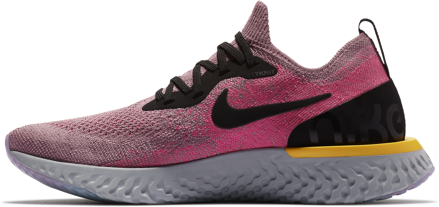 Women's Epic React Flyknit Running Shoe - Aq0070 800 (1500x1500), Png Download